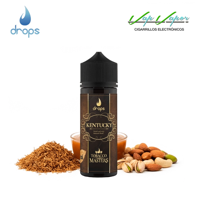 AROMA Drops Tobacco Masters KENTUCKY 10ml (en botella de 120ml) 