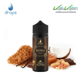 AROMA Drops Tobacco Masters MANILA 12ml (en botella de 120ml) 