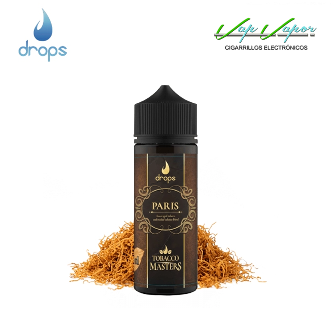 AROMA Drops Tobacco Masters PARIS 10ml (en botella de 120ml) 