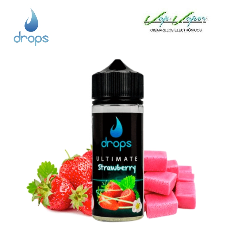 AROMA DROPS ULTIMATE STRAWBERRY 40ml (longfill botella 120ml) Fresa