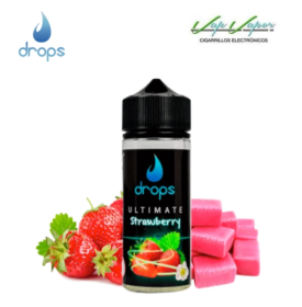 AROMA DROPS ULTIMATE STRAWBERRY 40ml (longfill botella 120ml)