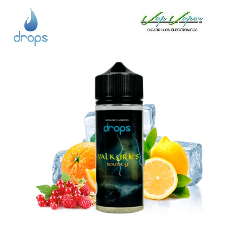 AROMA DROPS Valkyries Bounty 16ml Longfill (en botella de 120ml) Frutos Rojos, Cítricos, Frescor - Ítem1