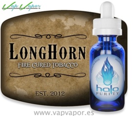 WEEKLY PROMOTION!!! Halo Longhorn 10ml 18mg (Fire Cured Tobacco)