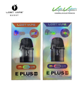 Pod E Plus V2 0.3ohm Lost Vape 2ml (1 unidad) for Thelema