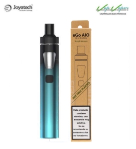 PROMOTION !!! eGo AIO Eco-Friendly BLUE 1700mah Joyetech (usb charger not included)