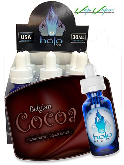 PACK 6 TRIPACKS - Halo - Belgian Cocoa - total 180ml