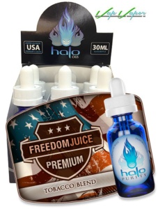 PACK 180ml- Halo - Freedom Juice - total 180ml Tobacco and Juice