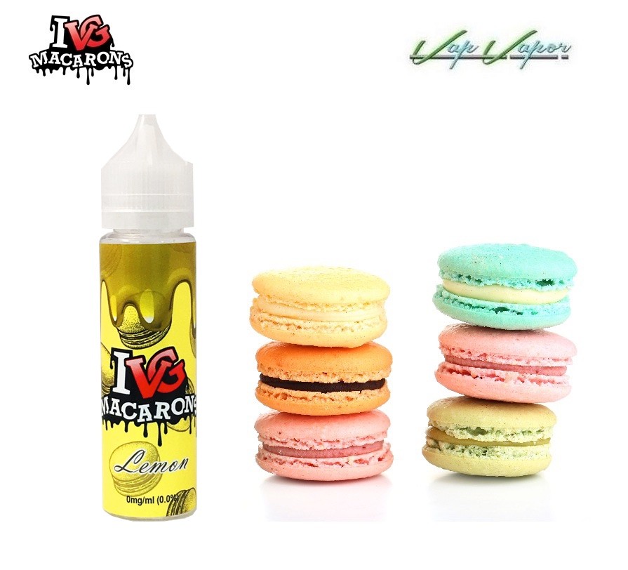 I VG Macarons Lemon 0mg 50ml booster
