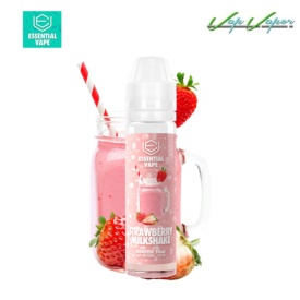 Strawberry Milkshake (Batido Fresa y Yogur) de Essential Vape 50ml(0mg) by Bombo