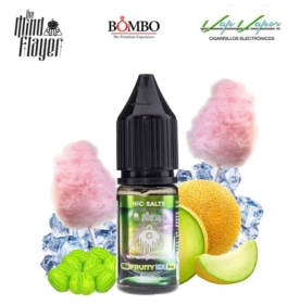 SALTS Atemporal Fruity ICE 10ml (10mg/ 20mg) The Mind Flayer & Bombo (Melon, Bubble Gum, Cotton Candy) + FRESHNESS