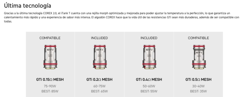 GEN MAX 220W + Itank T 2ml Vaporesso - Ítem7