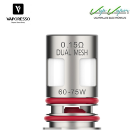 Coils GTX DUAL Mesh Coil Vaporesso 0.15/ 0.2 /0.3ohms (1 coil)