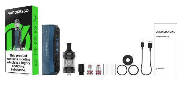 OFERTA!!! Kit GTX ONE PRO 3000mah 40W + X Tank T 2ml Vaporesso - Ítem13