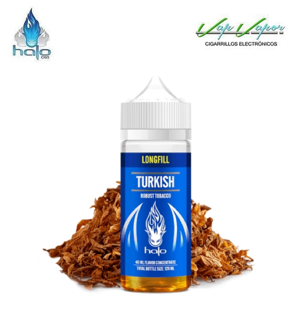 FLAVOUR Halo TURKISH TOBACCO 40ml (longfill bottle 120ml) 