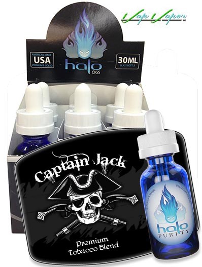 PACK 180ml - Halo - Captain Jack - total 180ml