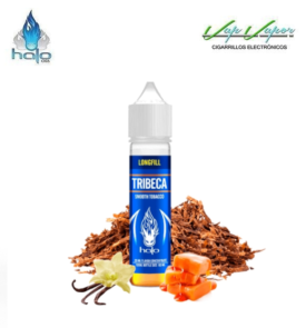 AROMA Halo TRIBECA 20ml (longfill botella 60ml) Tabaco, Dulzor, Vainilla, Caramelo