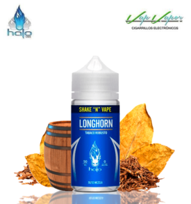 PROMOTION!!! Halo Longhorn 50ml 0mg (Fire Cured Tobacco) ( expire date: january 2026)