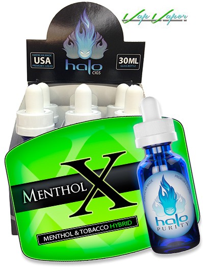 PACK 6 TRIPACKS - Halo -Menthol X - total 180ml