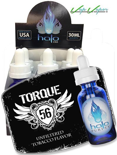 PACK 180ml Halo - Torque 56 (Tobacco without filter)