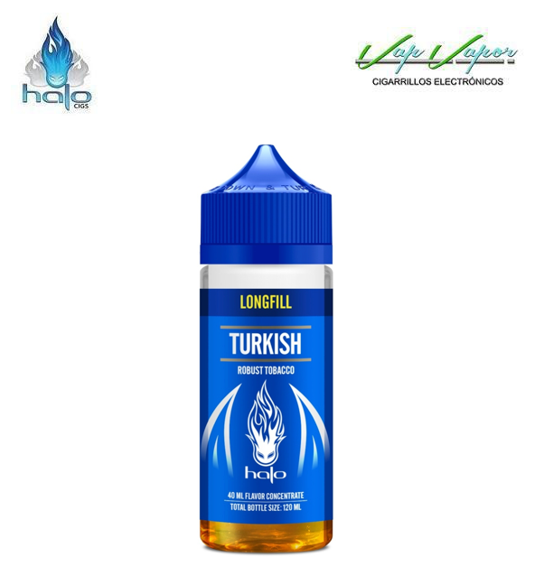 AROMA Halo TURKISH TOBACCO 40ml (longfill botella 120ml) 