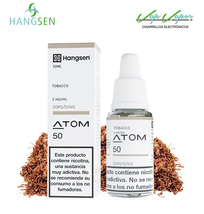 Hangsen TOBACCO 10ml 50%PG / 50%VG (Tabaco suave)