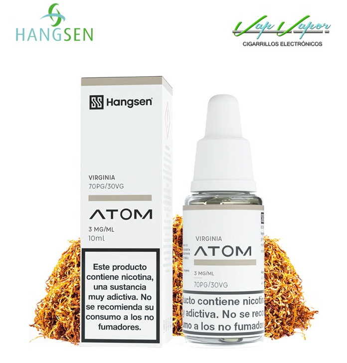 PROMOTION!!! Hangsen Virginia 10ml (0mg/ 3mg/ 6mg/ 12mg/ 18mg)