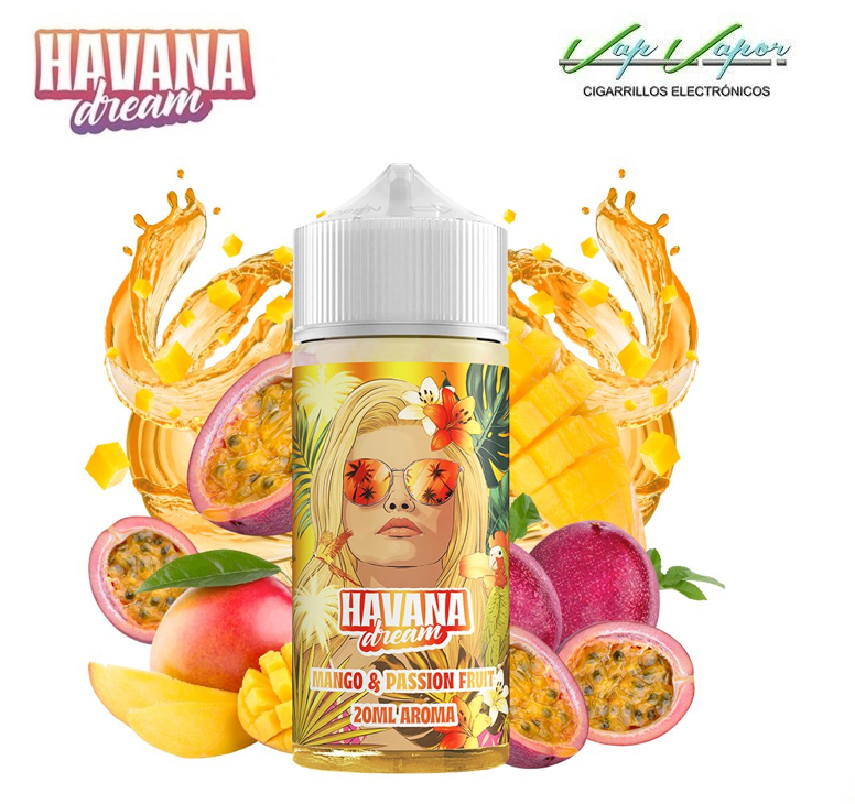 AROMA Mango Passion Havana Dream 20ml Longfill (en botella de 120ml)