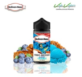 Blueberry Crumble Heaven Haze 100ml (0mg) Crumble and Blueberries 