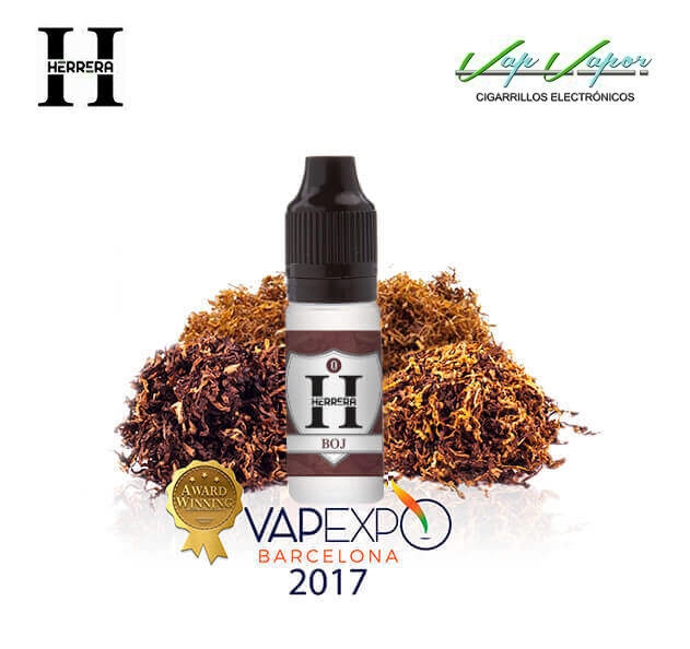 Herrera BOJ 10ml (0mg/3mg/6mg/12mg/18mg) Dry and Intense Tobacco