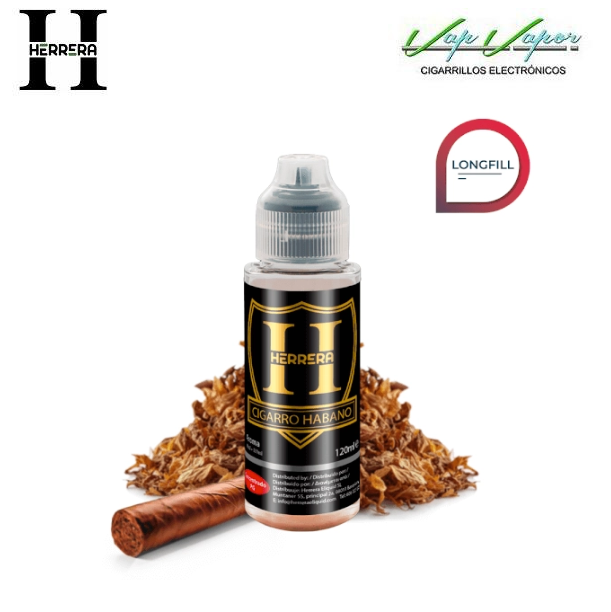 AROMA CIGARRO HABANO Herrera 10ml (en botella de 120ml)