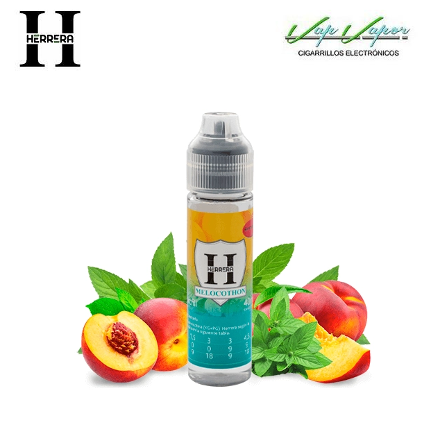 Herrera MELOCOTON 40ml (0mg) Melocotón, Menta