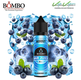 AROMA HYPER BOOST Blueberry ICE 5ml (en botella de 60ml) Longfill Bar Juice by Bombo