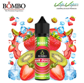 AROMA HYPER BOOST Strawberry Kiwi ICE 5ml (en botella de 60ml) Longfill Bar Juice by Bombo