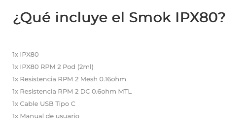 PROMOTION!!! IPX80 Kit Smok 3000mah 80W - Item9