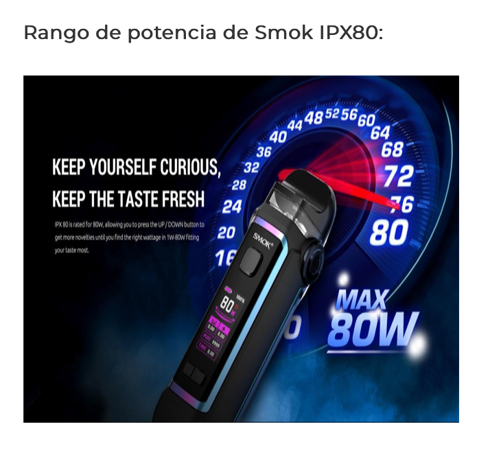 PROMOTION!!! IPX80 Kit Smok 3000mah 80W - Item3