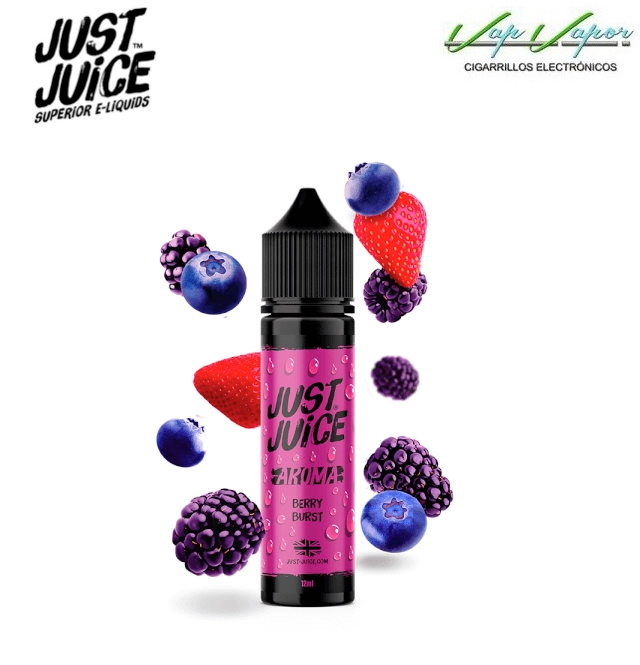AROMA Berry Burst 12ml Longfill (en botella de 60ml) Just Juice 