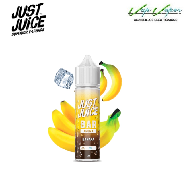 AROMA Banana 12ml Longfill (en botella de 60ml) Just Juice Bar