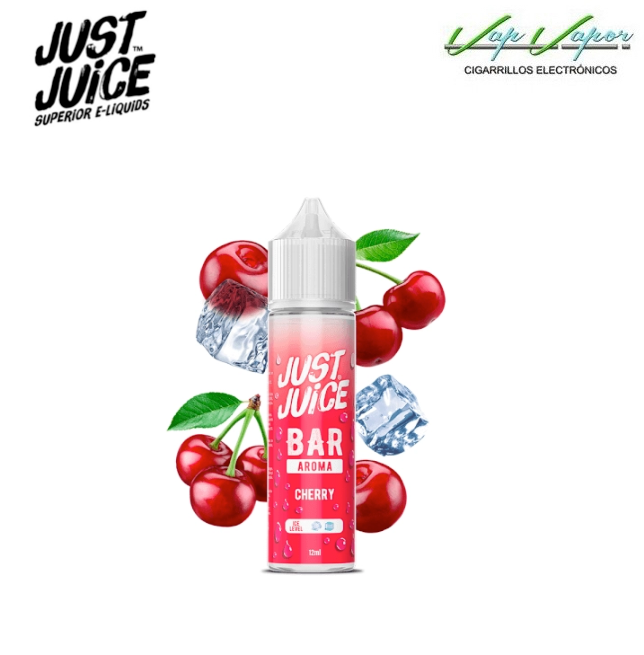 AROMA Cherry (Cereza) 12ml Longfill (en botella de 60ml) Just Juice Bar