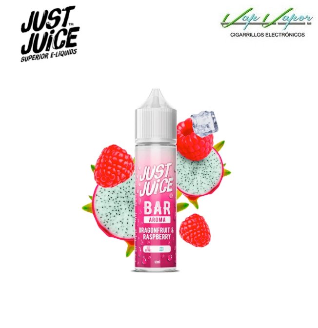 AROMA Dragonfruit Raspberry 12ml Longfill (en botella de 60ml) Just Juice Bar