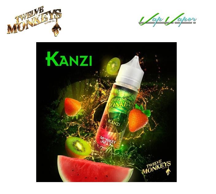 Twelve Monkeys KANZI 50ml (0mg) watermelon, strawberry, kiwi - Item2