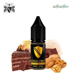 SALTS Kings Crest Don Juan Reserve 10ml (10mg/20mg) (Chocolate Cake, Vanilla)