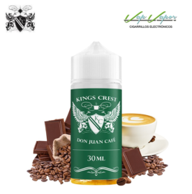 AROMA Don Juan Café 30ml Longfill (en botella de 120ml) Kings Crest