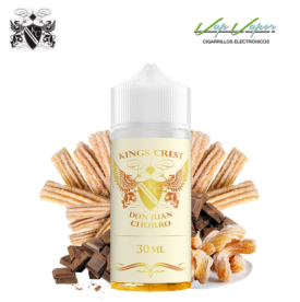 AROMA Don Juan Churro 30ml Longfill (en botella de 120ml) Kings Crest