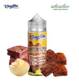 Kingston Brownies and Cream 100ml (0mg) 