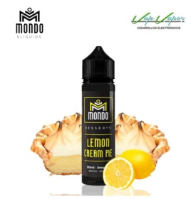 Mondo E-liquid Lemon Cream Pie 50ml (0mg) Pastel de Limón, Merengue, Hojaldre