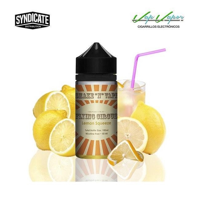 OFERTA!!! Flying Circus 50ml (0mg) Lemon Squeeze (Limonada Dulce)