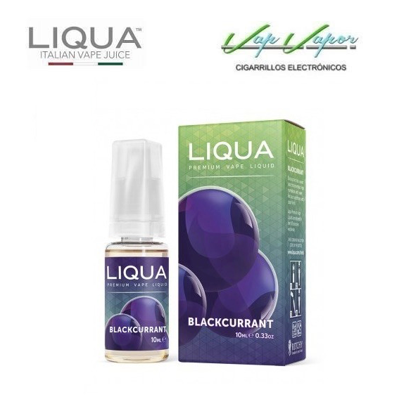 Liqua - Blackcurrant (Grosella Negra) 10ml 