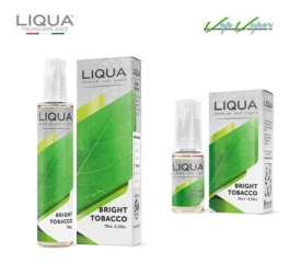 Liqua Bright Tobacco 10ml / 50ml (0mg) Mild Tobacco