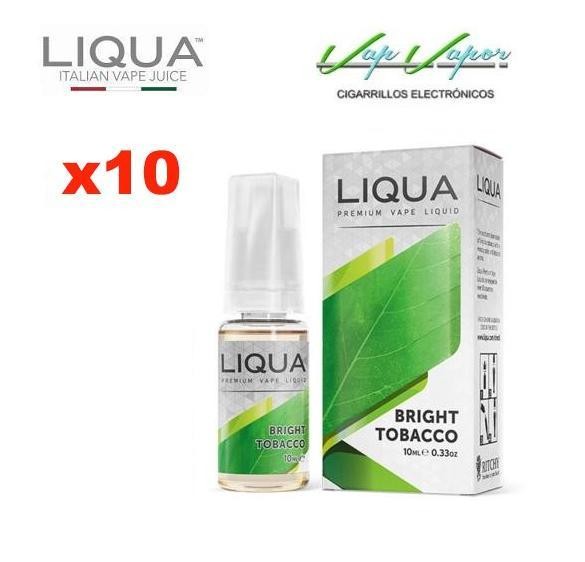 Pack 10 Liqua - Bright Tobacco