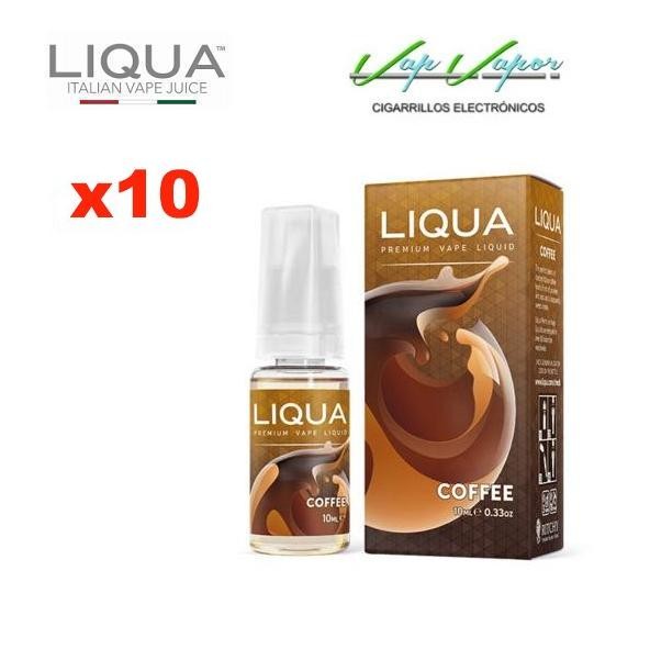 Pack 10 Liqua - Coffee